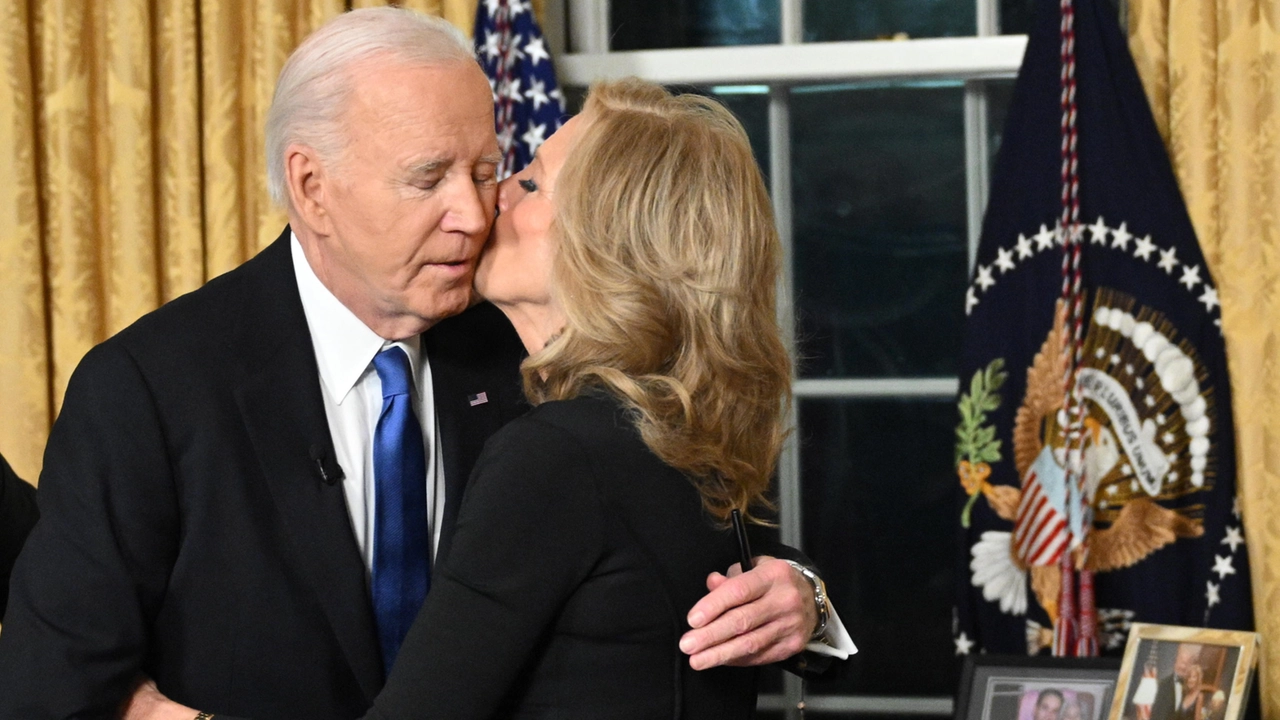 USA POLITICS BIDEN FAREWELL