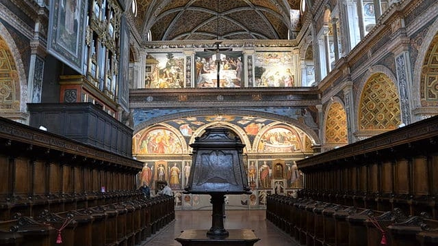 San Maurizio al Monastero, la Cappella Sistina di Milano