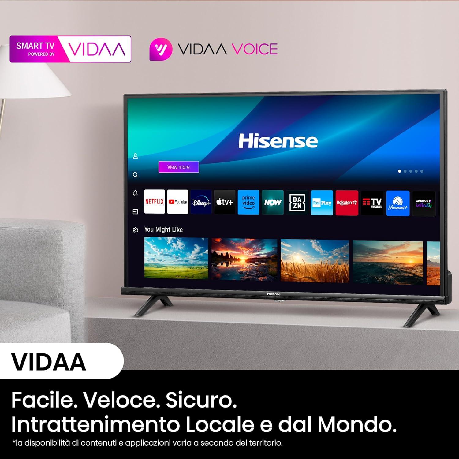 Vivi il cinema come a casa tua con la smart TV di Hisense (oggi in sconto del 21%)