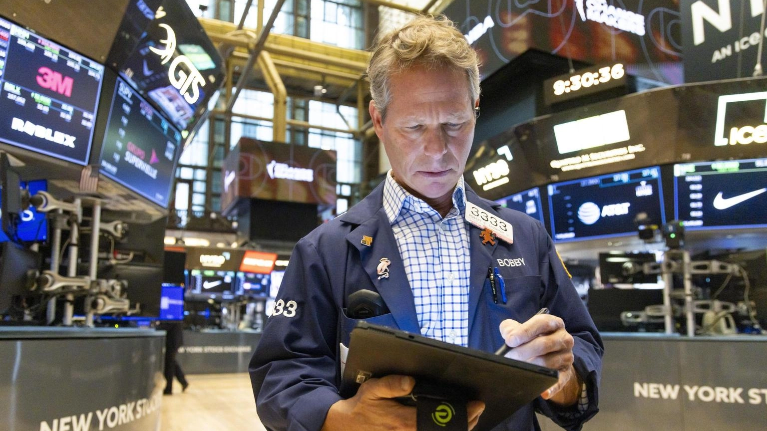 Wall Street apre in calo, Dj -0,56%, Nasdaq -0,22%