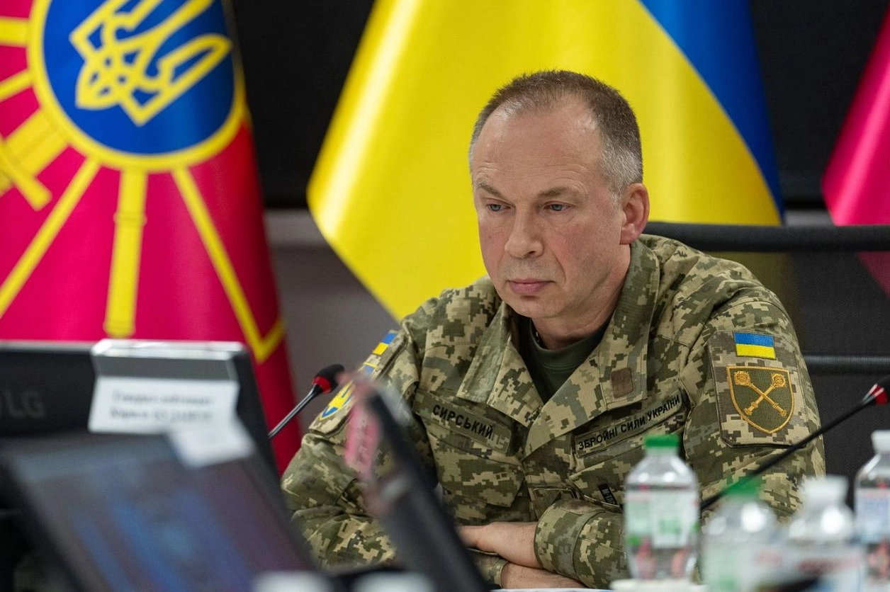 Il comandante in capo dell'esercito ucraino, Oleksandr Syrsky