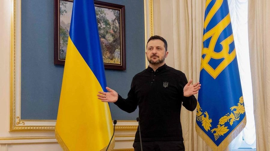 Volodymyr Zelensky, 47 anni, presidente dell’Ucraina