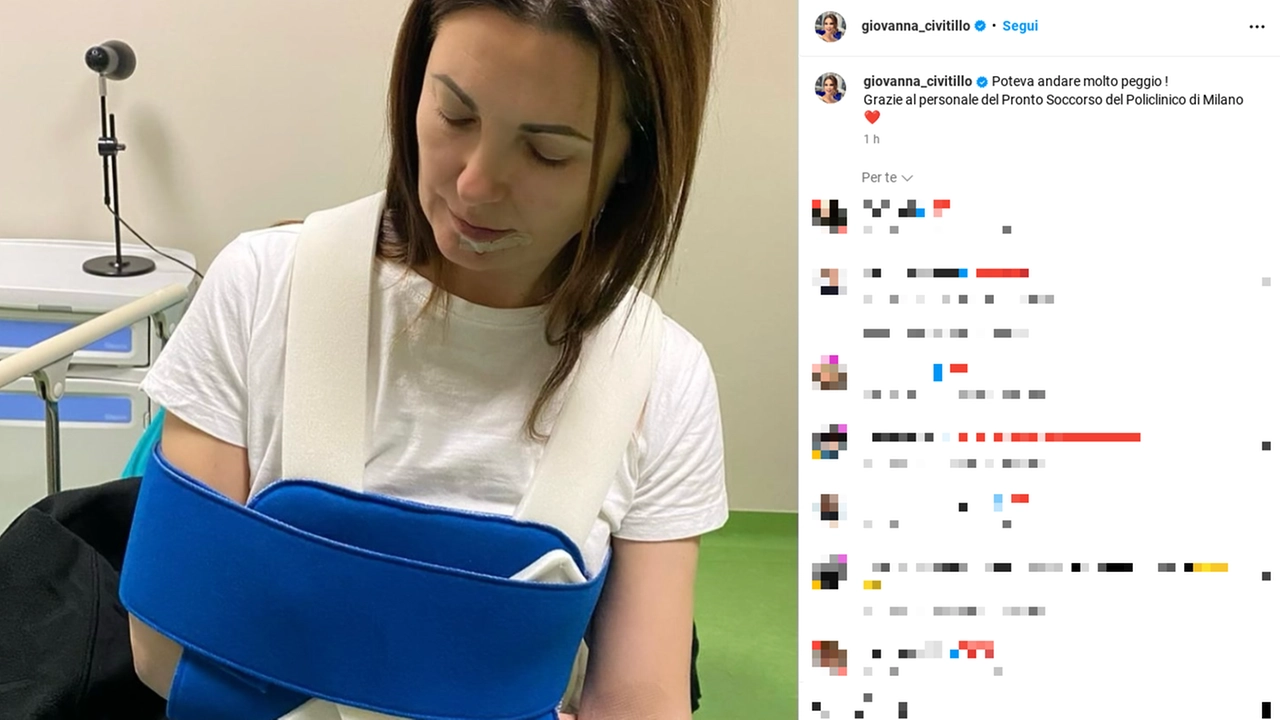 Giovanna Civitillo e il post su Instagram