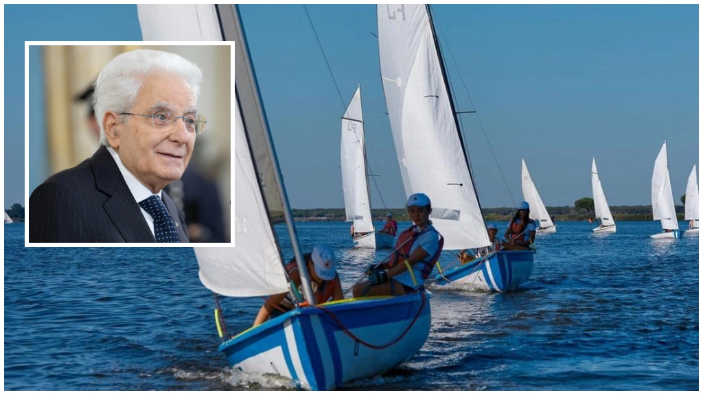 Il presidente Sergio Mattarella ha inaugurato la campagna 'Mare di Legalità' della Lega Navale Italiana