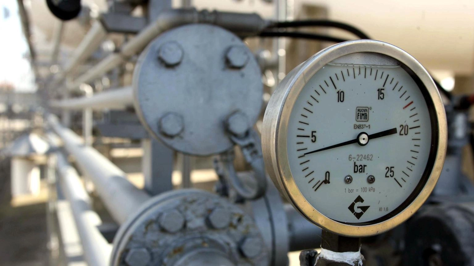 Il prezzo del gas chiude in calo a 31,4 euro al megawattora