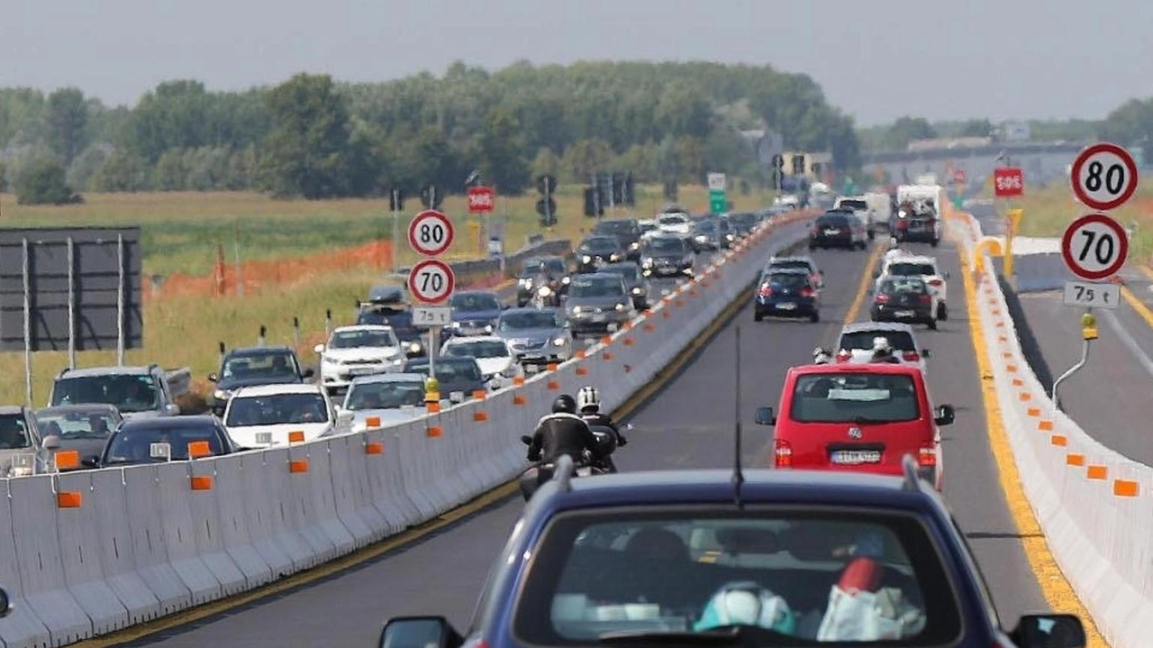 Nel tratto tra Meolo e San Donà in direzione Trieste