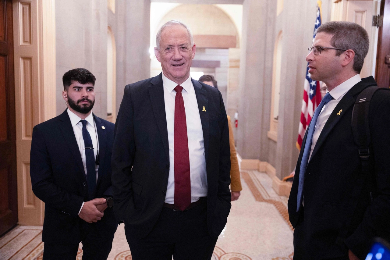 Il ministro israeliano Benny Gantz a Washington