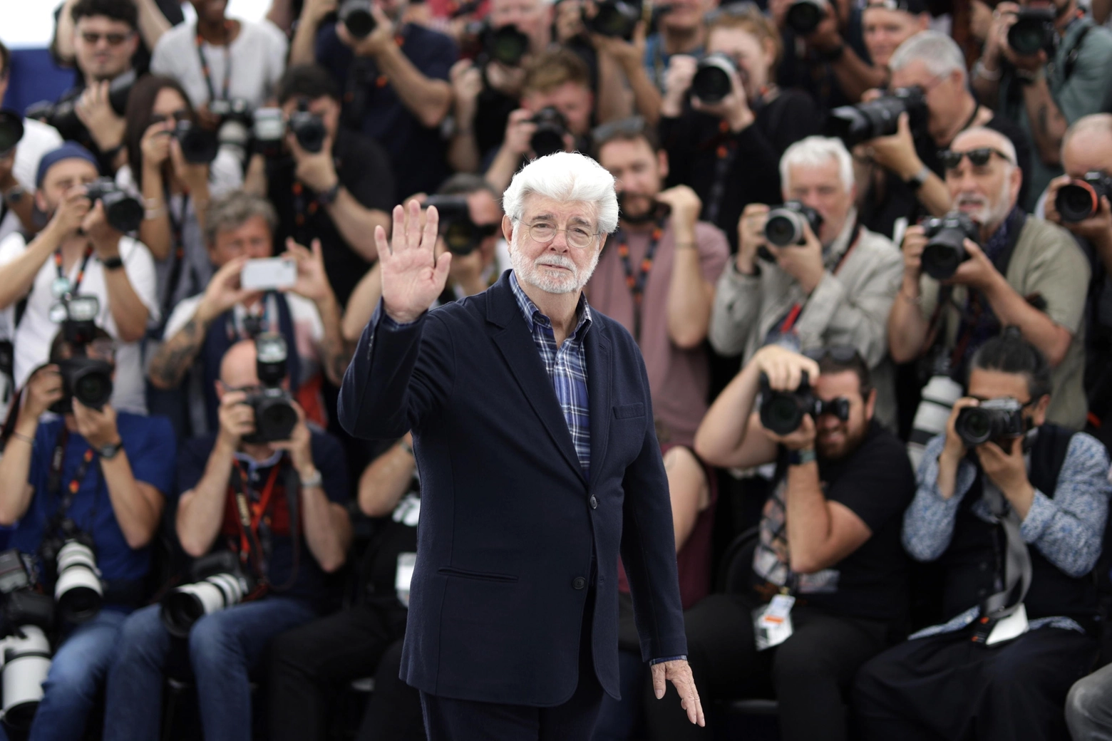 George Lucas, 80 anni, a Cannes: gli sarà consegnata la Palma d’oro d’onore