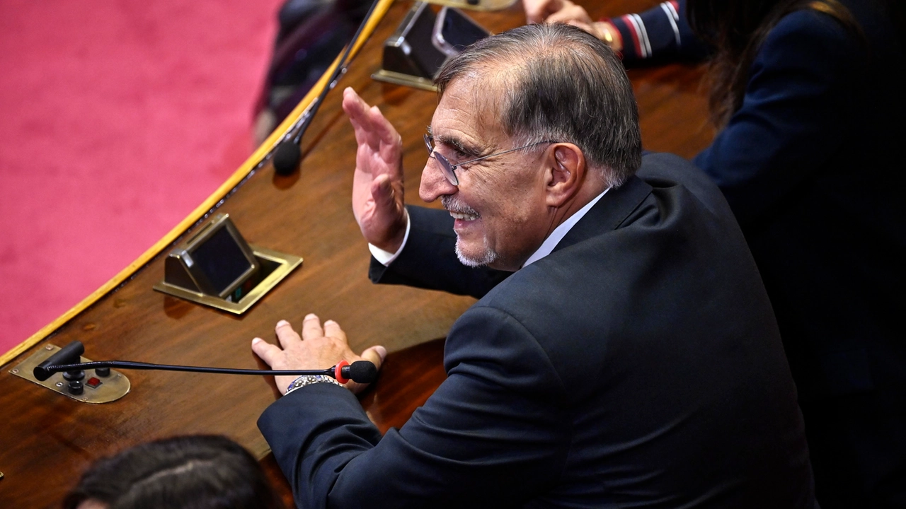 Il presidente del Senato, Ignazio La Russa (Ansa)