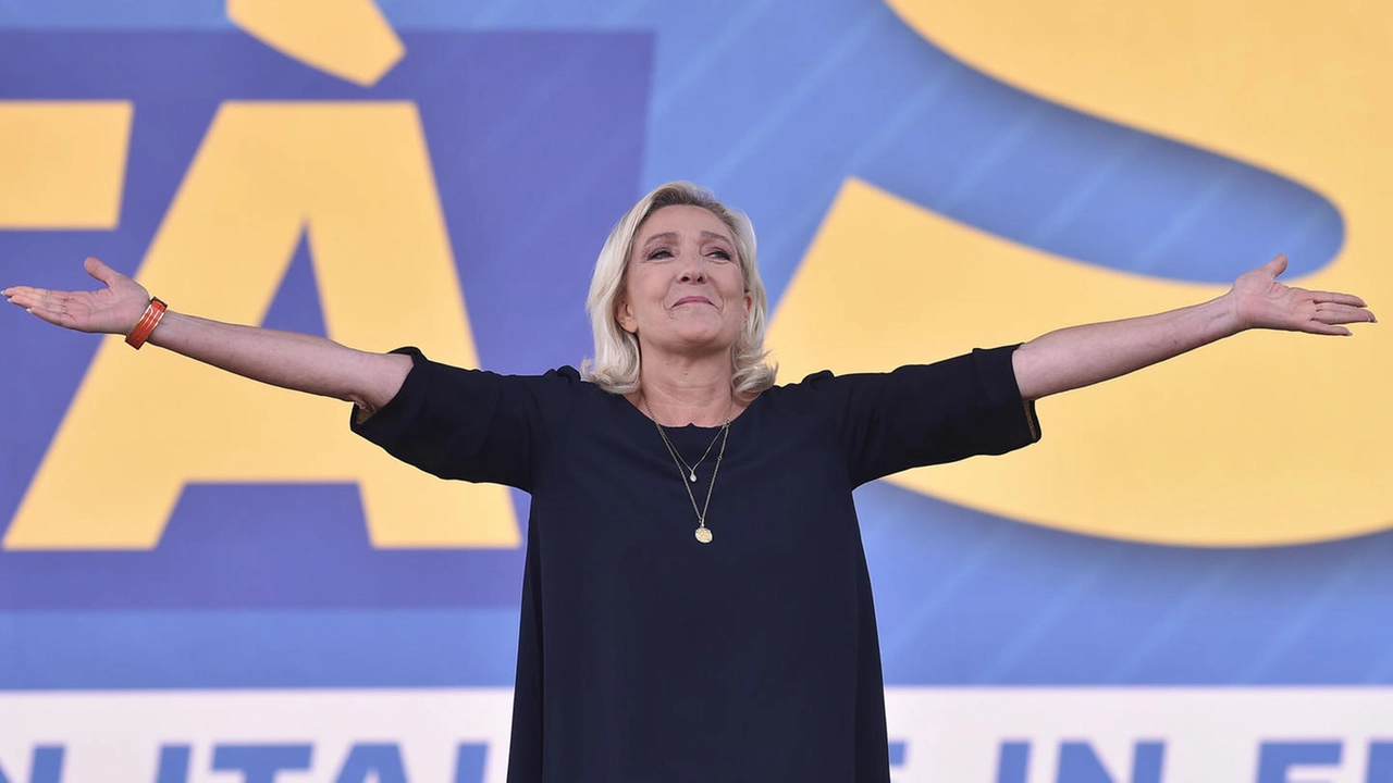 Marine Le Pen, fondatrice  Rassemblement National, erede del Front National