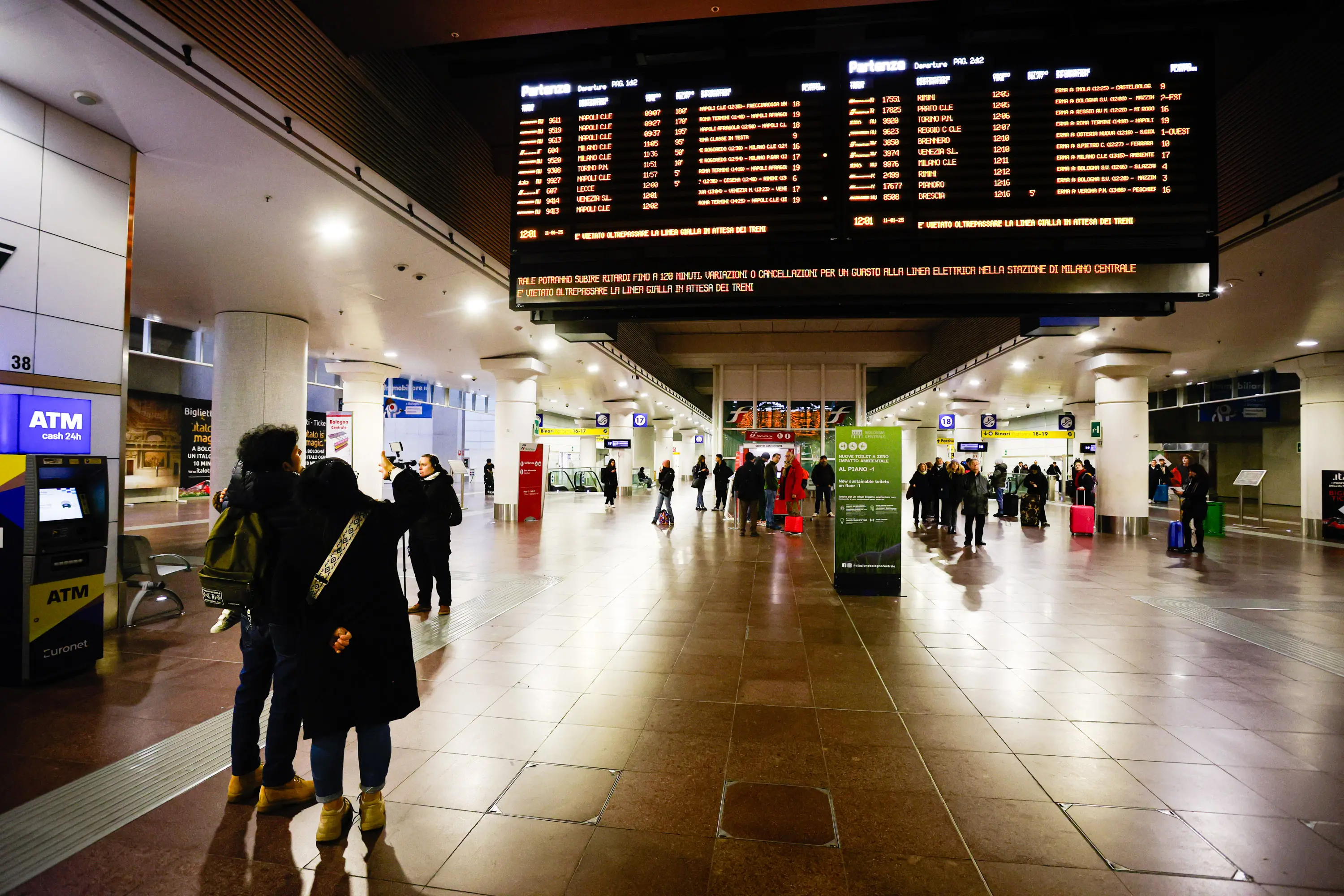 Treni Alta velocità in ritardo, guasto riparato