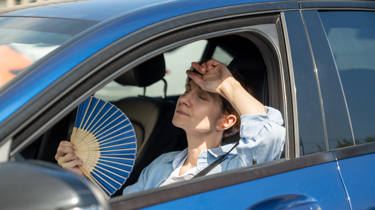 In auto senza aria condizionata - Crediti iStock Photo