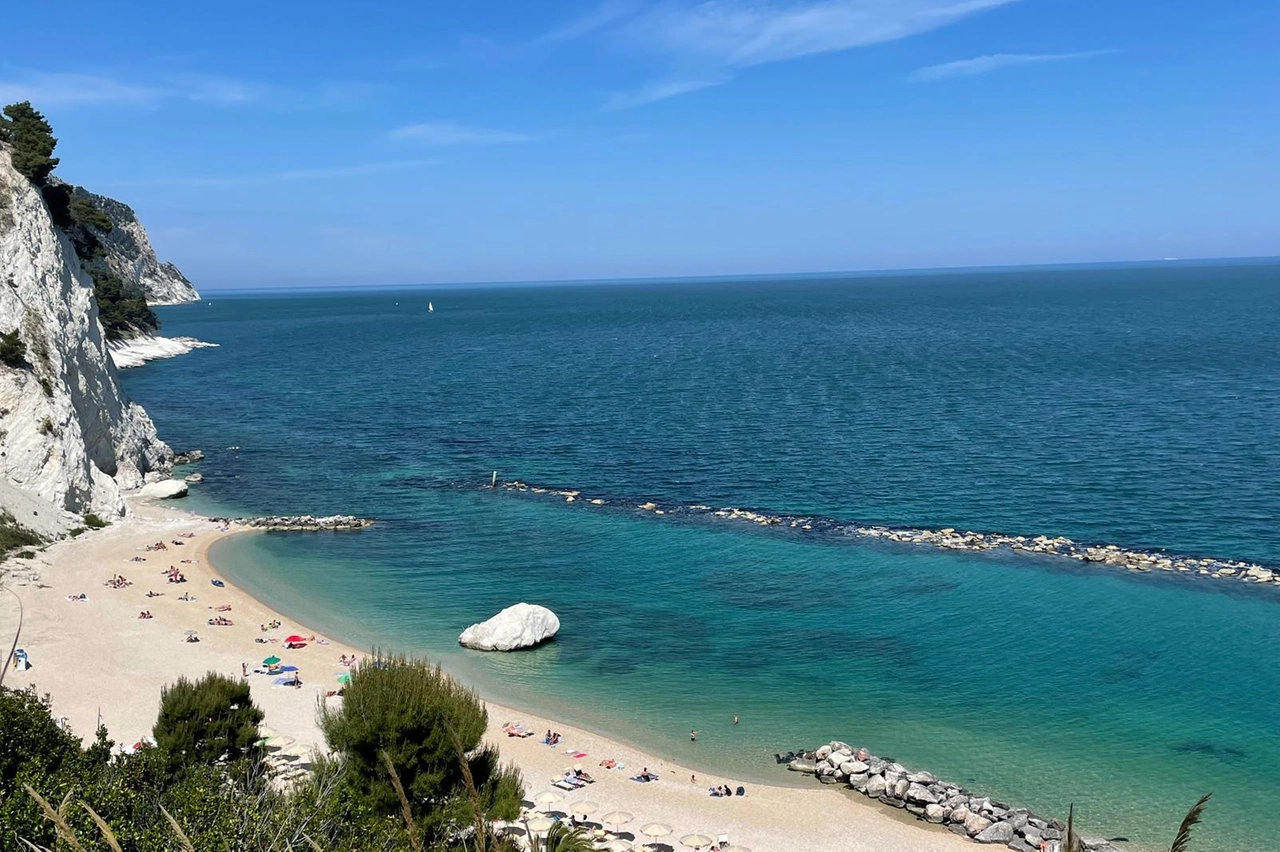 La spiaggia di Numana