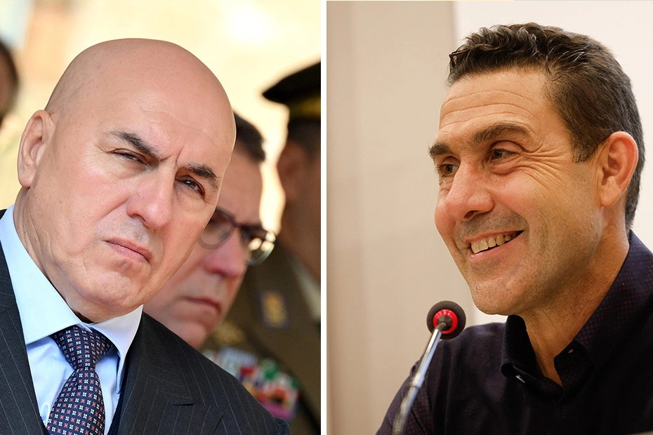 Il ministro Guido Crosetto e il generale Roberto Vannaci