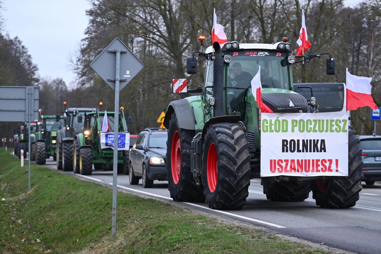 La Russia dietro protesta dei trattori in Polonia