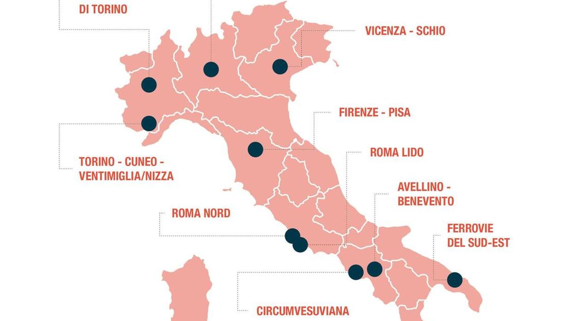 Pendolaria 2024: le peggiori linee ferroviarie d