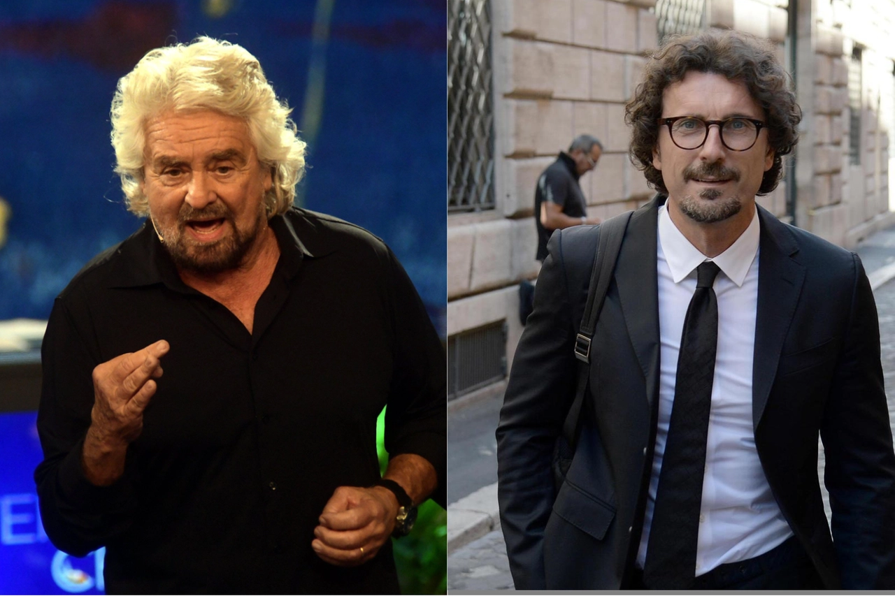 Beppe Grillo e Danilo Toninelli