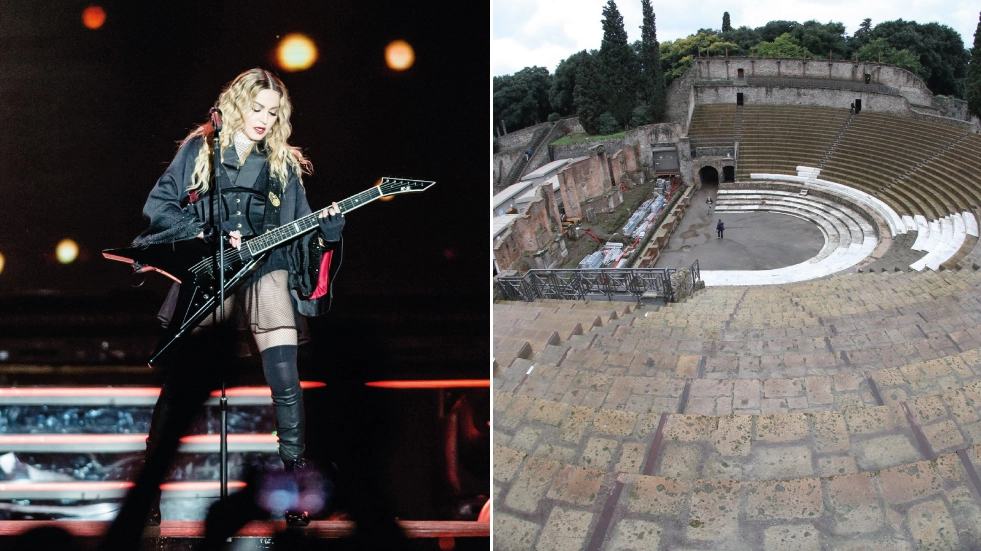 Madonna e il Teatro Grande di Pompei