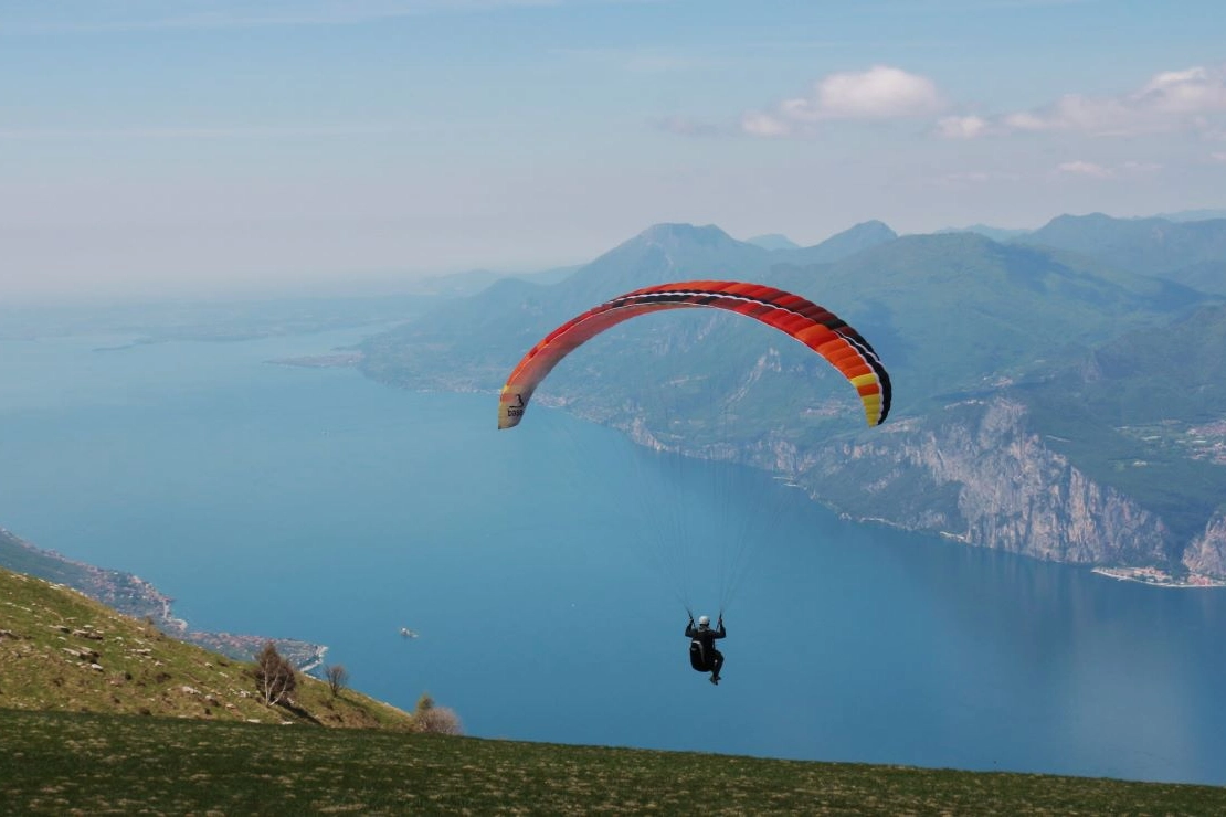 Parpapendio sul lago di Garda