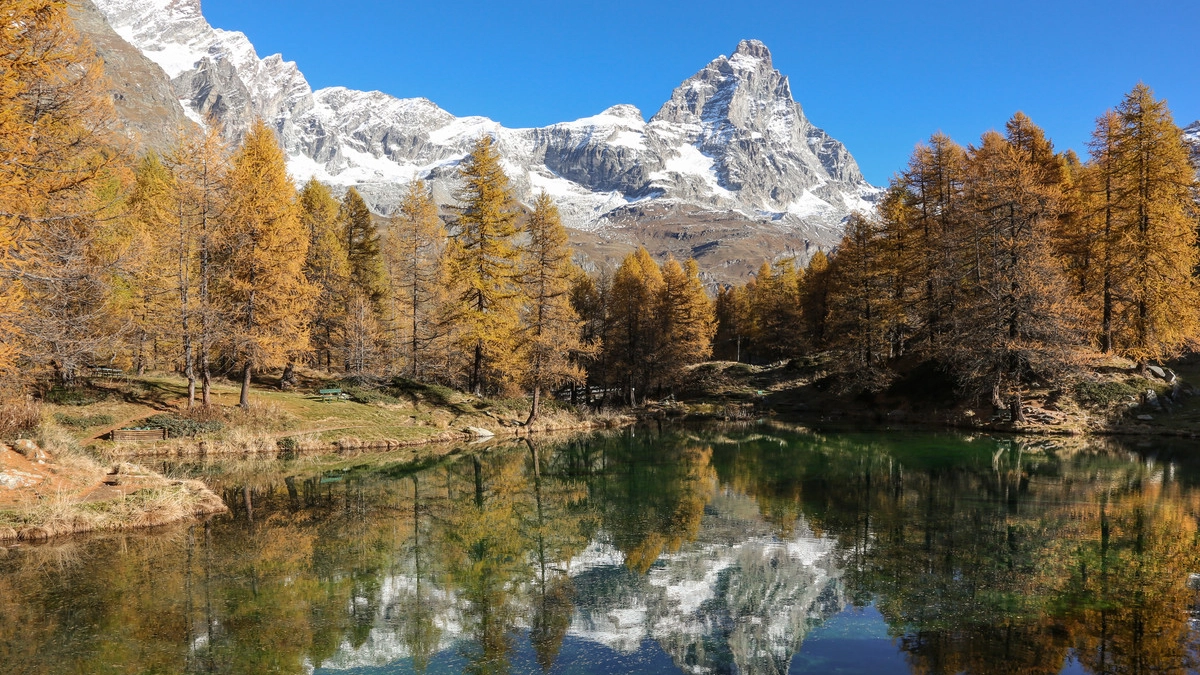 Lago Blu, Cervinia