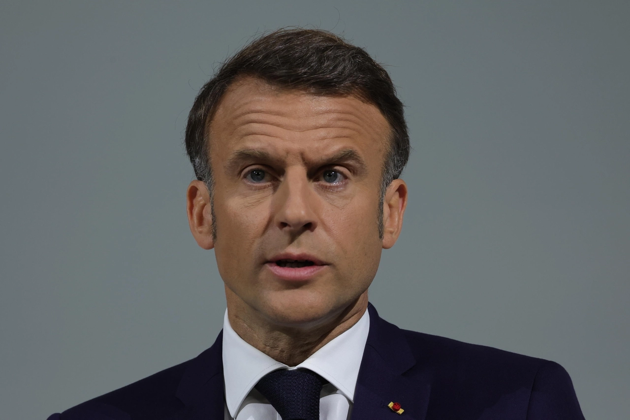 Il presidente francese Emmanuel Macron