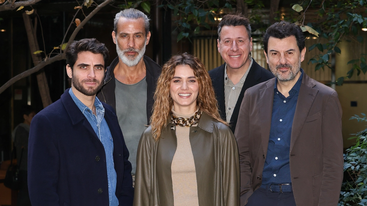 Il cast di 'Un passo dal cielo 8' (Ansa)