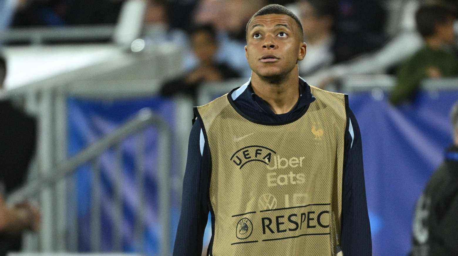 Kylian Mbappe, attaccante della nazionale francese (foto Ansa)