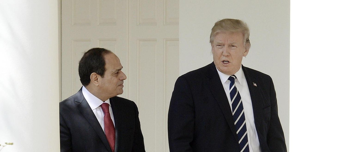 Al Sisi a Trump: Cruciale raggiungere una pace duratura in Medio Oriente