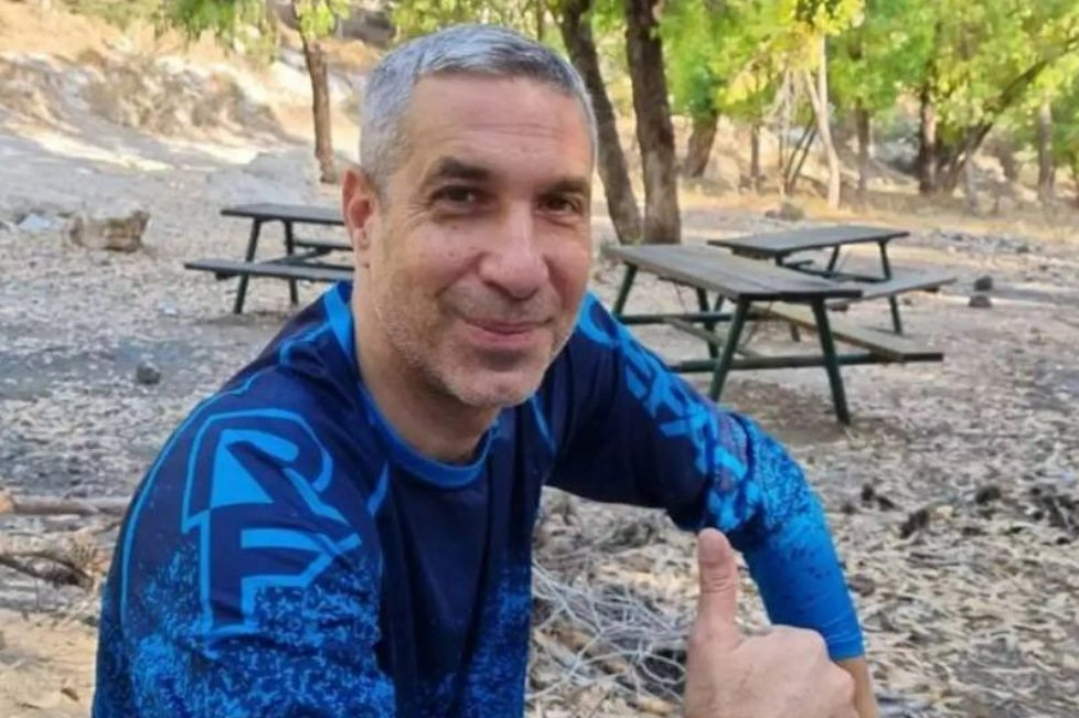 Ron Binyamin, 53 anni, rapito nell'area del Kibbutz Be'eri. Il corpo rimpatriato oggi in Israele