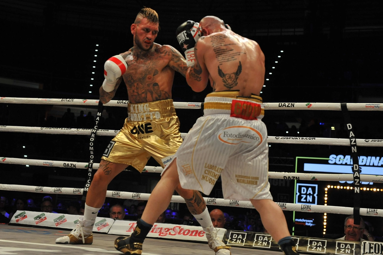 Daniele Scardina sul ring