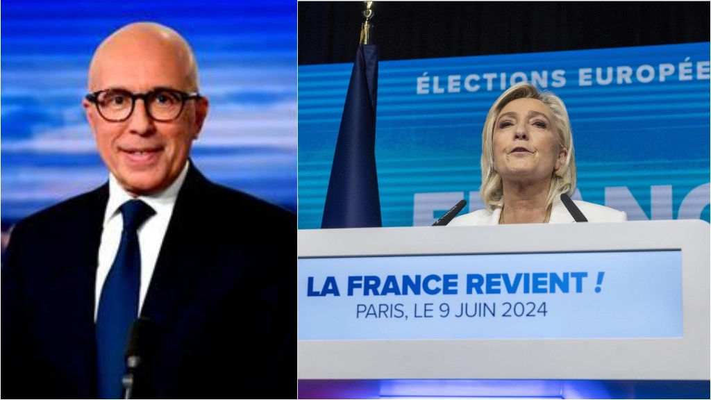 Eric Ciotti e Marie Le Pen