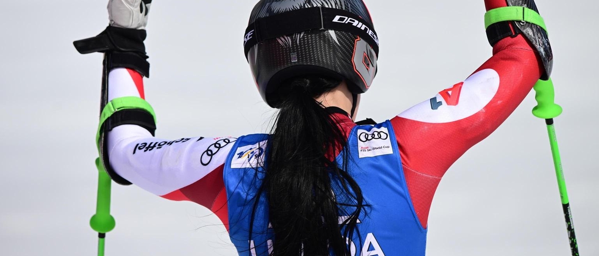 Zrinka Ljutic domina la prima manche dello slalom speciale a Semmering