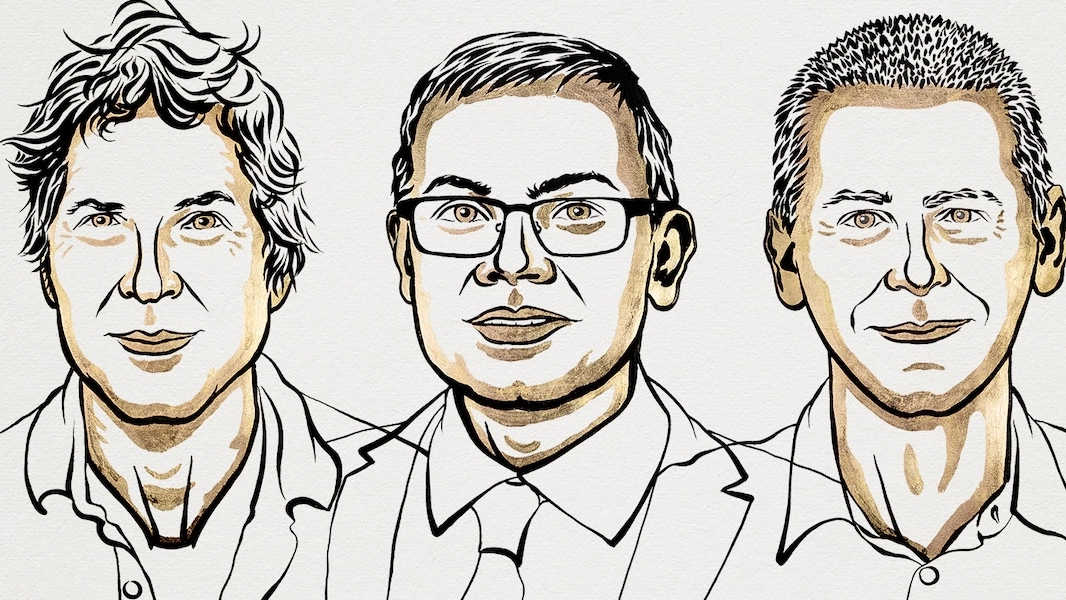 David Baker, Demis Hassabis e John M. Jumper (Nobel Prize)