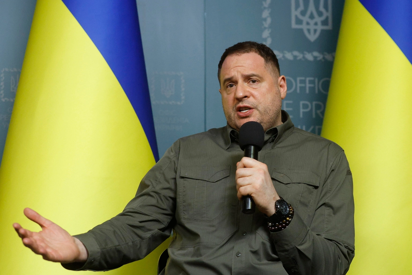 Il capo di gabinetto del presidente ucraino Andry Yermak