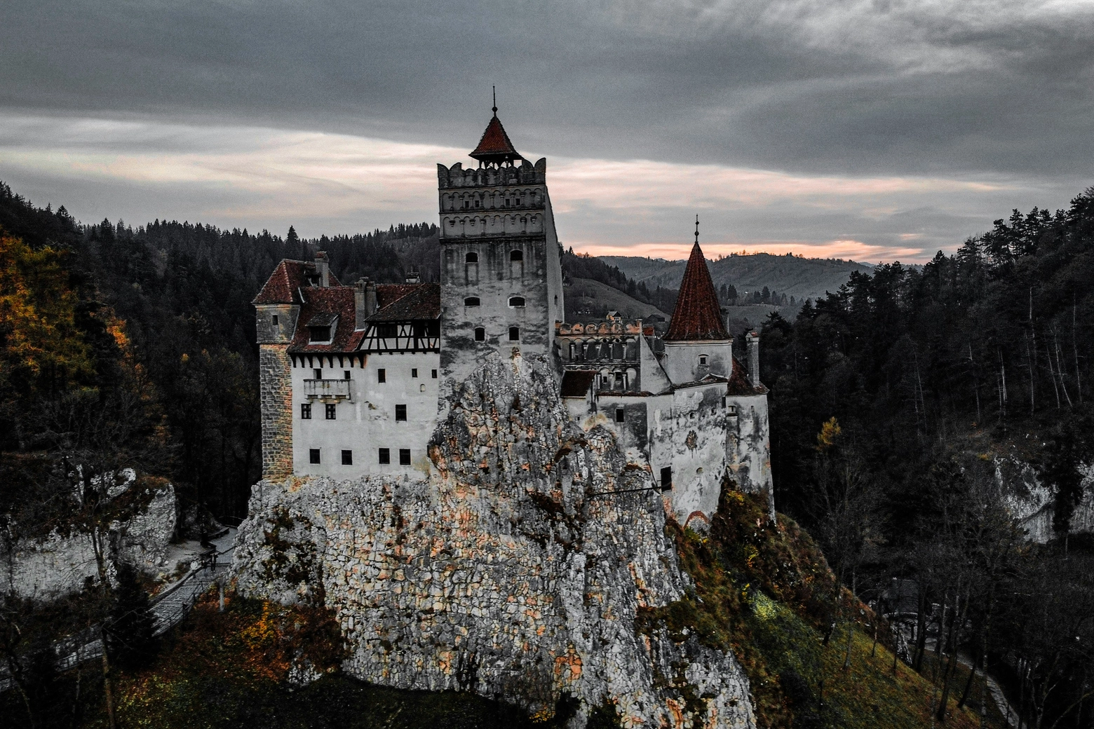 Il Castello di Bran in Transilvania