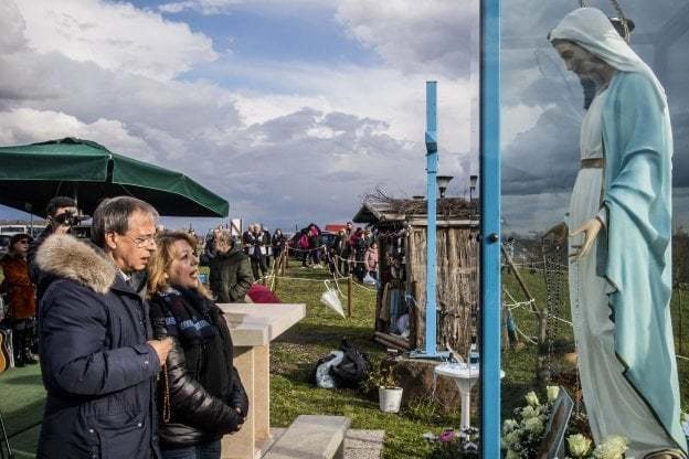 Tolti i sigilli al terreno della "Madonna di Trevignano" (foto d'archivio)