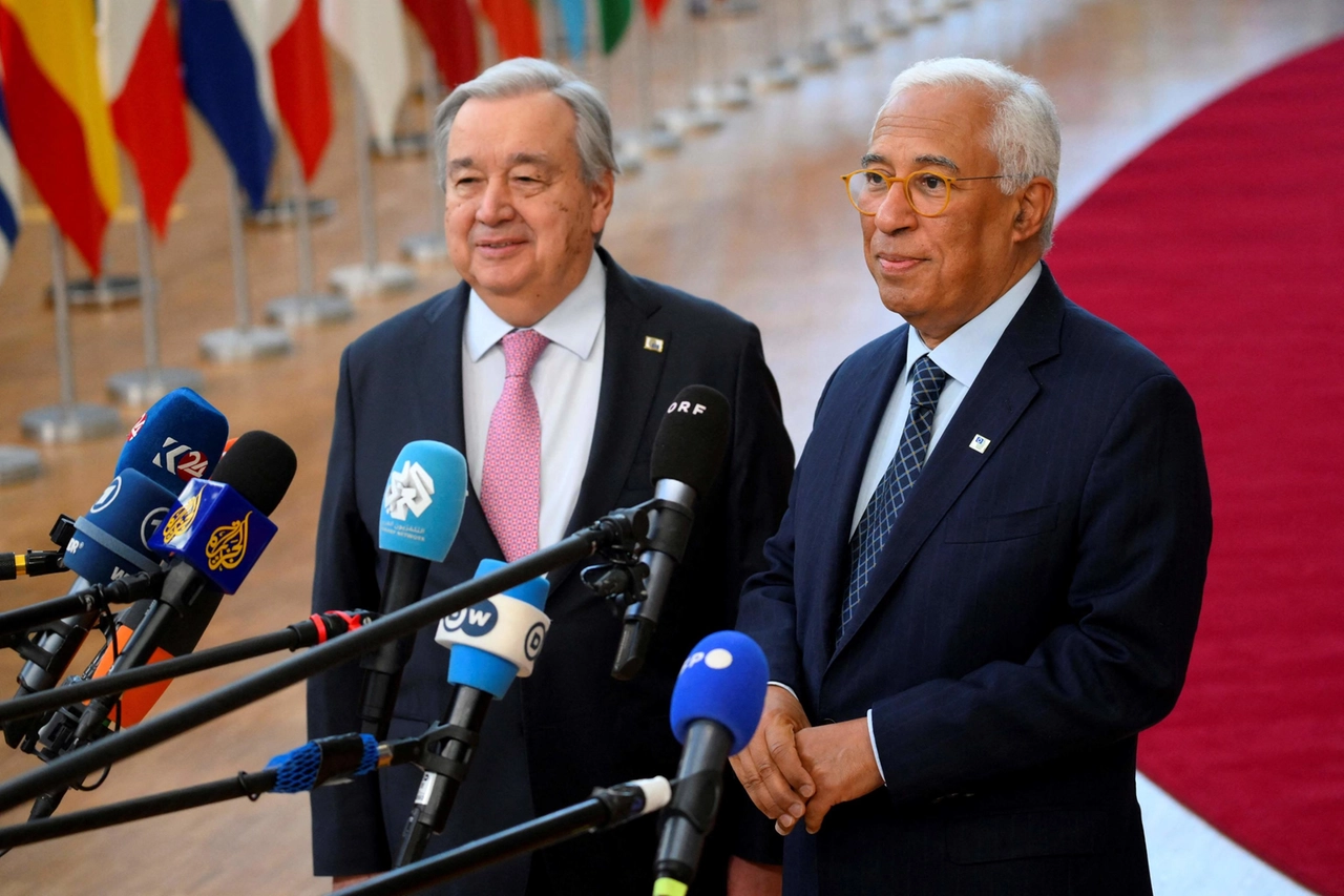 Antonio Guterres e Antonio Costa