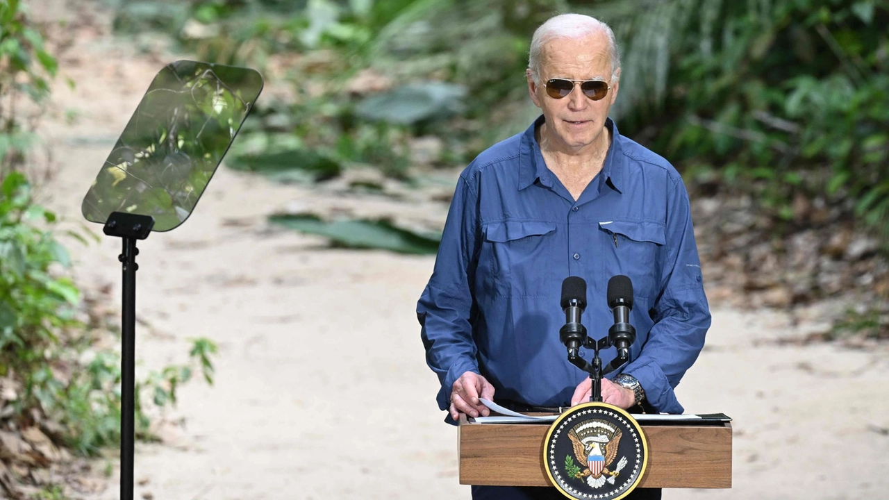 Il presidente americano Joe Biden (foto Ansa)