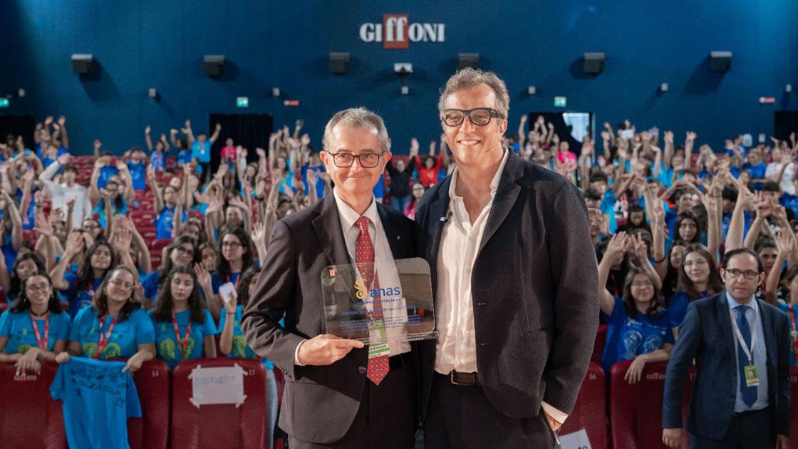 Giffoni Film Festival, Muccino premia Anas: “Uno spot che va visto da tutti”