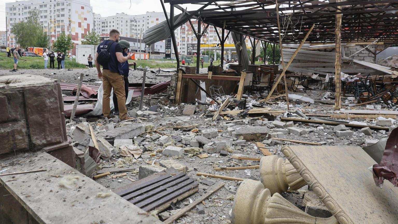 Kiev, '7 morti nei raid russi sulla città di Kharkiv'