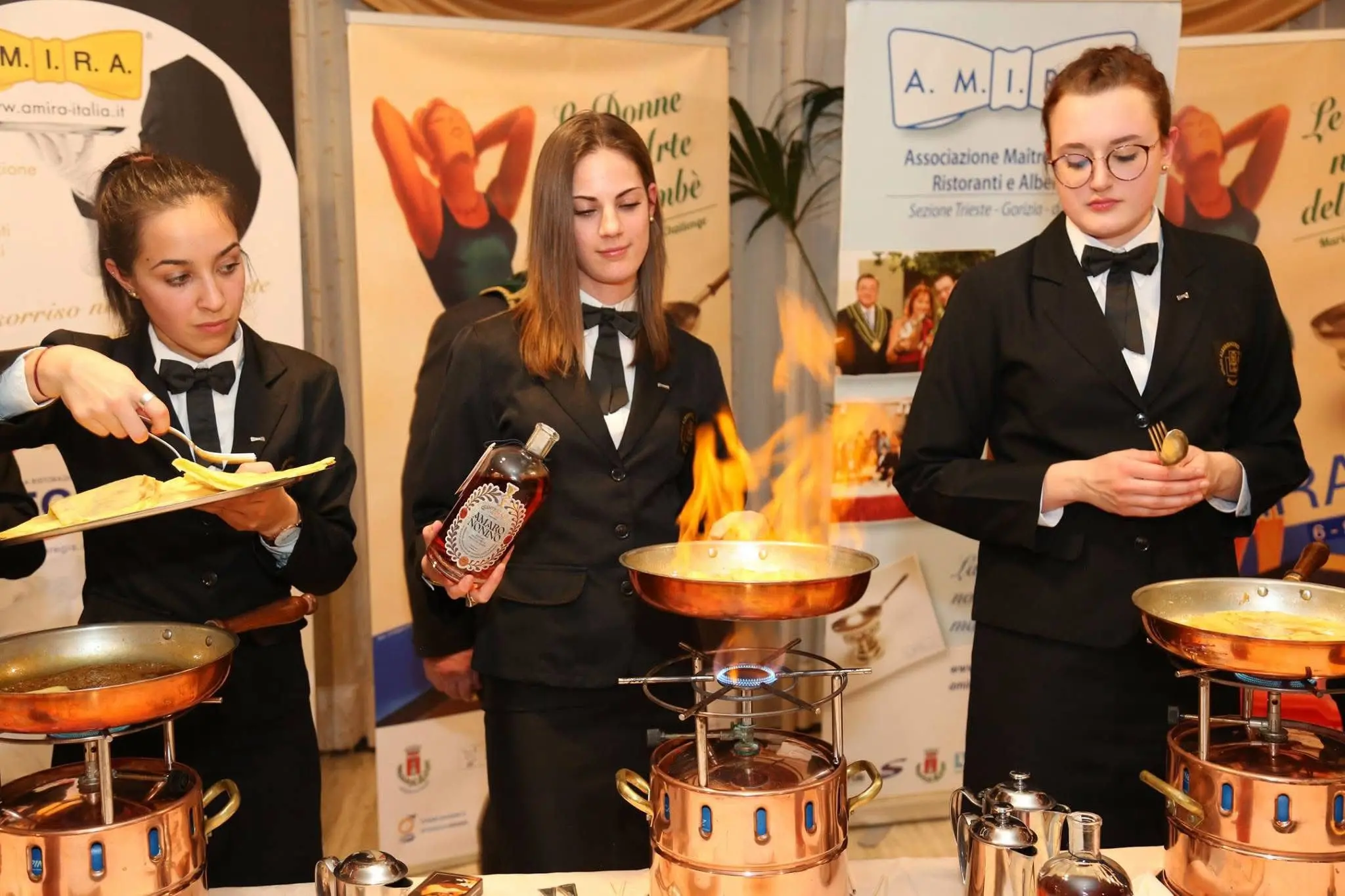 Flambé, a Grado la magia del fuoco diventa arte in tavola