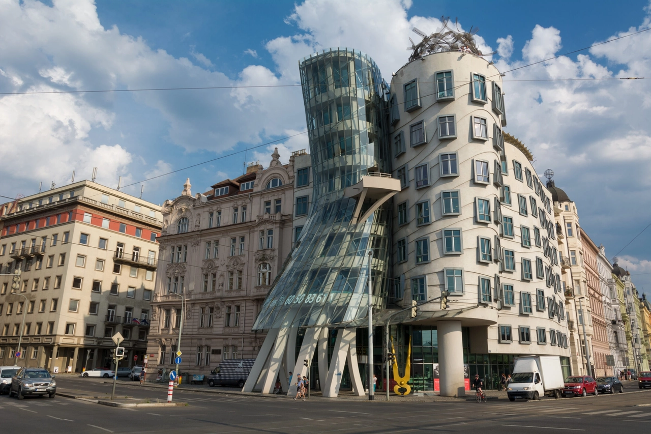 Dancing House a Praga