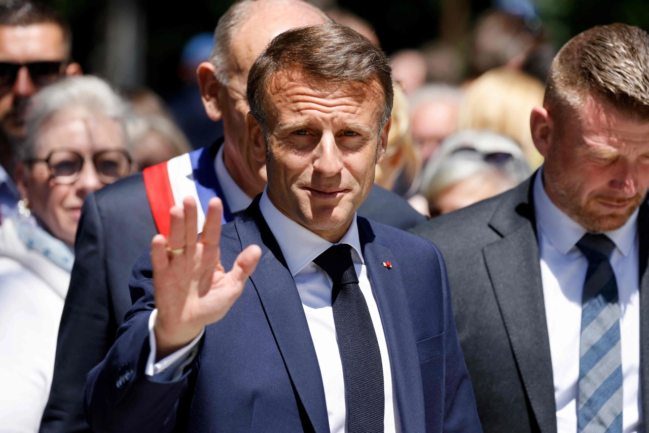 Il presidente francese Emmanuel Macron