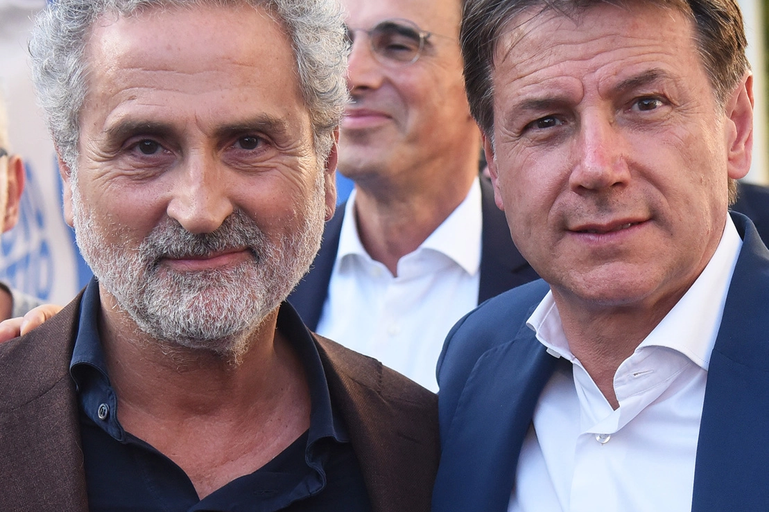 Michele Laforgia con Giuseppe Conte