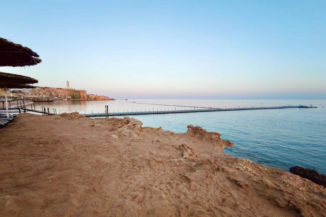 Pontile galleggiante, Sharm el-Sheikh (foto di Monica Guerci)