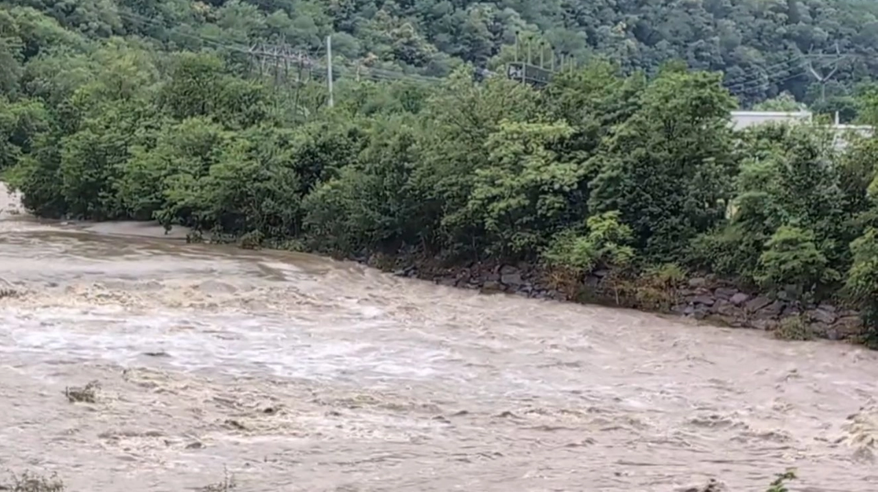 Maltempo in Canton Ticino, disastrata la Valle Maggia (Foto facebook Silvana Riedi)