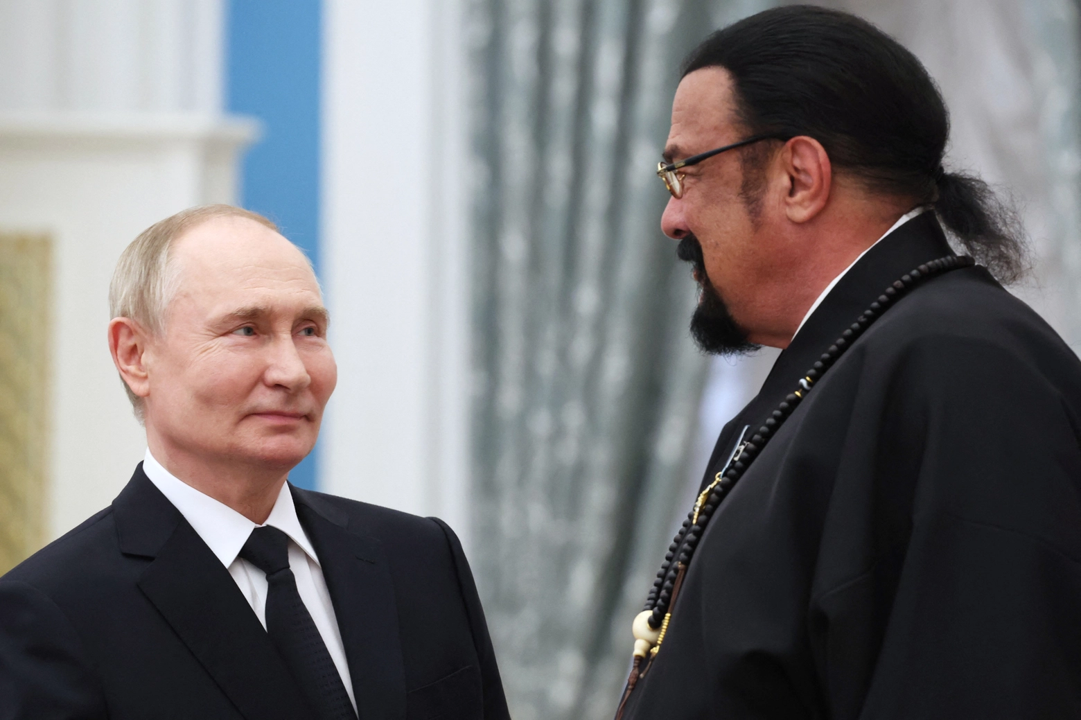 Vladimir Putin e Steven Seagal