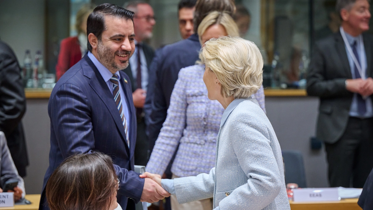 Participation d'Ursula von der Leyen, présidente de la Commission européenne, à la réunion  à la 9ème conférence de Bruxelles sur la Syrie	