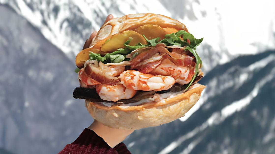 Panini gourmet in altissima quota. Pescaria a Courmayeur