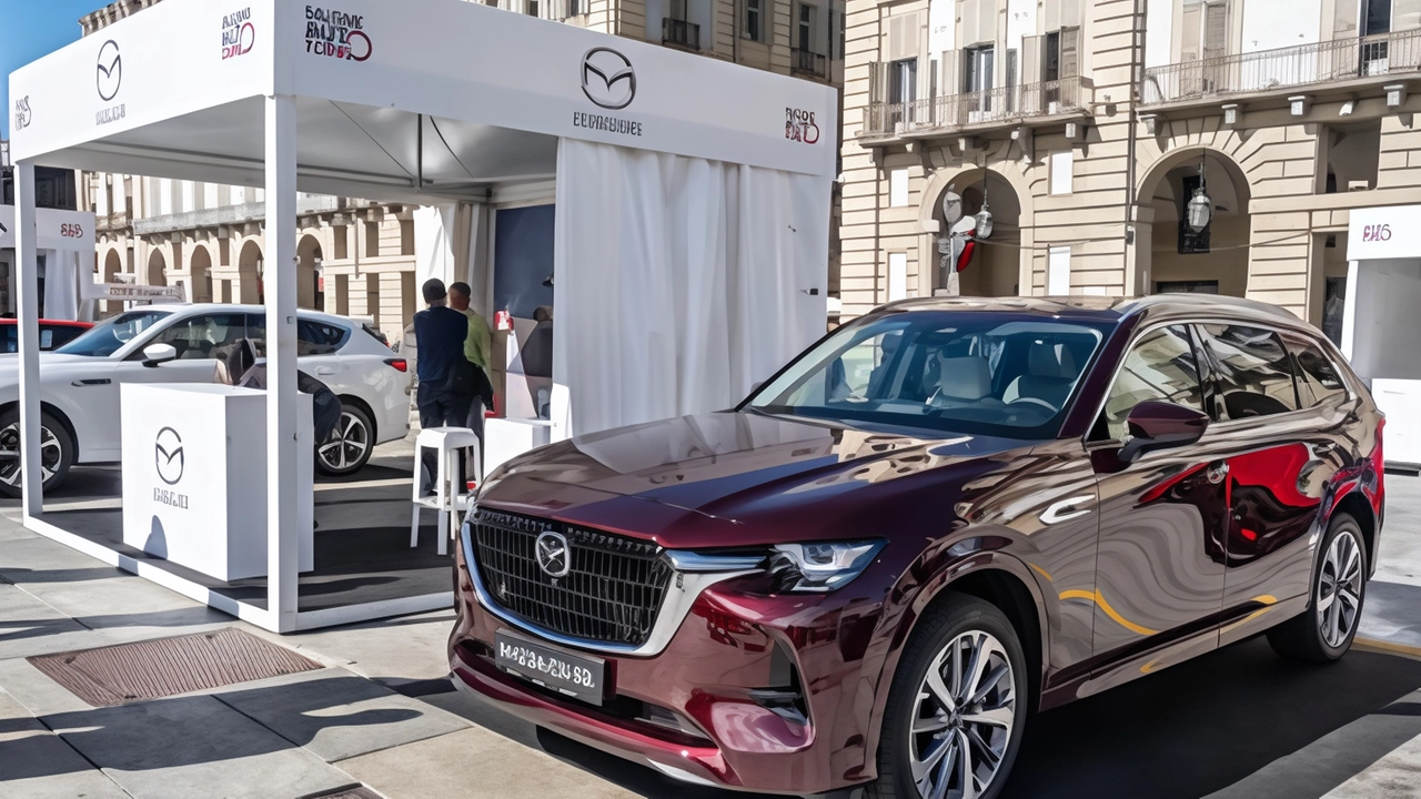 La nuova Mazda CX80, Suv da 6 posti, incarna la filosofia giapponese con eleganza e tecnologia. Motorizzazioni ibride e dettagli artigianali la rendono un'auto unica.